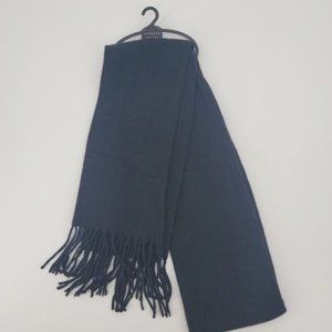 Topshop Black Soft Warm Fringe Winter Scarf One Size